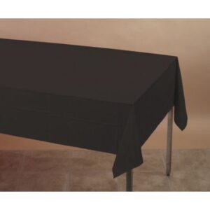 Table Cover Plastic -  Black