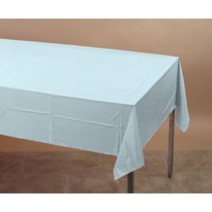 Table Cover Plastic - Light Blue