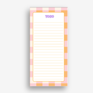 To Do List - Orange Bold