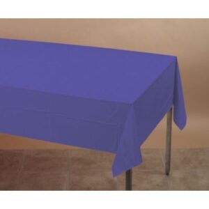 Table Cover Plastic -   Purple