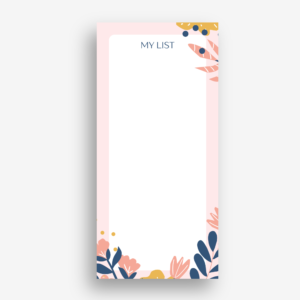 To Do List - Blush Floral