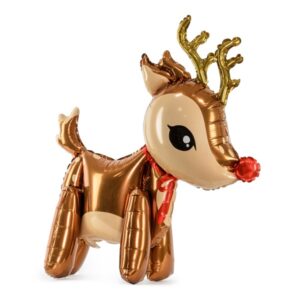 Standing Reindeer Shape Foil Balloon