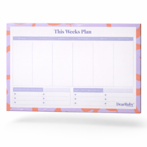 Weekly Planner - Amber Orchid