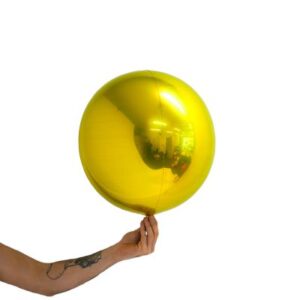 Loon Balls® 35cm (14") Metallic Yellow Gold