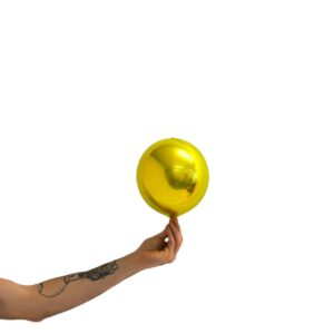 Loon Balls® 18cm (7") Metallic Yellow Gold