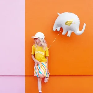 Foil Balloon Elephant, 83x58 cm