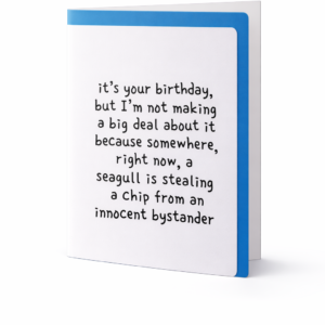 Greeting Card - Seagull