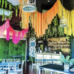 2-2.5m - Hanging Streamers ( Ex Hire Stock )  Multiple Colours available