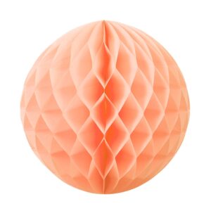 Honeycomb Ball 25cm  Peach