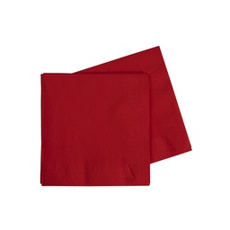 Five Star Napkins Apple Red