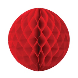 Honeycomb Ball 25cm  Apple Red