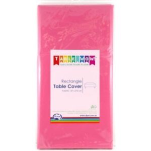 Table Cover Plastic -  Magenta