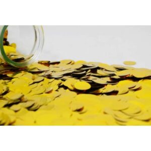 Confetti- Metallic Gold 100g bulk
