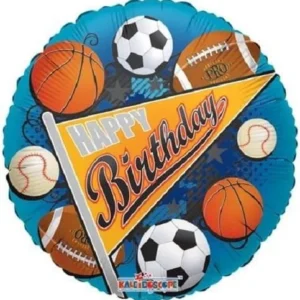 Sports Birthday Foil Balloon 46cm