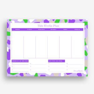 Weekly Planner - Terrazzo